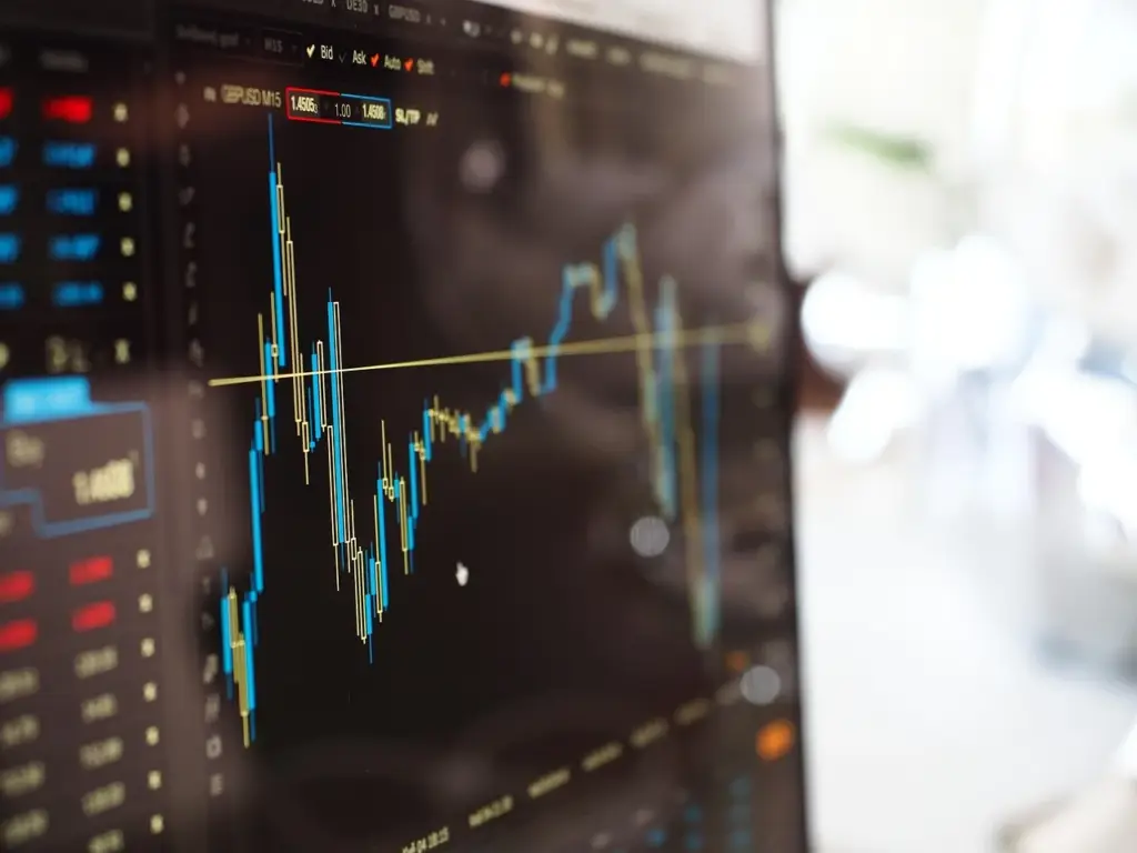 chart showing keyword search volume and competition